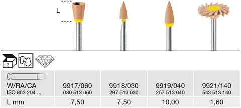 Busch Diamond Polishing for Zirconia - Step 2