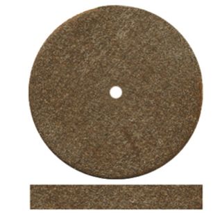 Dedeco Rubber Polishing Wheel - Extra long Lasting