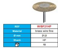 Stoddard Brass Wire Brush Fine (Pkt 10)