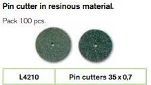 Major Pin Cutting Discs 35 x 07