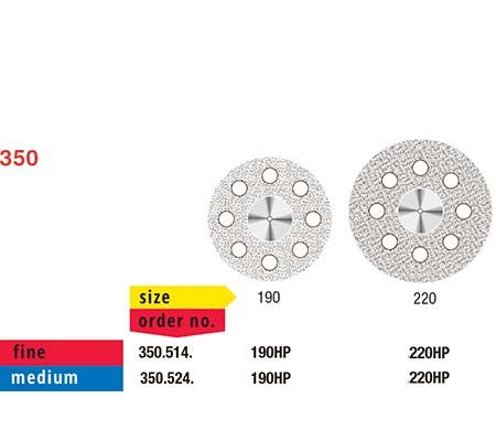 Fis Proflex Diamond Disc 350/220 Medium