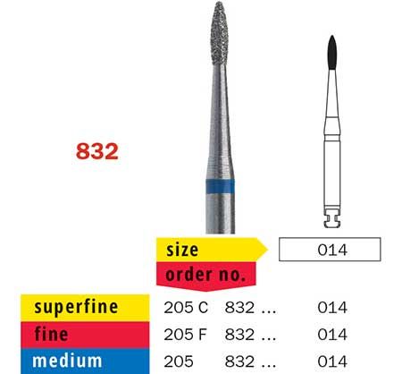 Diaswiss RA Perio Bullet 832 Diamond