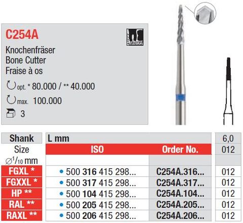 Edenta FG Bone Cutter C254A