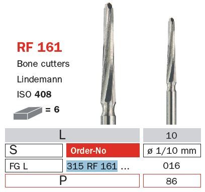 Diaswiss FG Surgical Diamond Long RF161/016