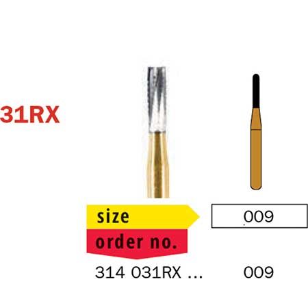 Diaswiss FG Tungsten Carbide Flat End 31RX/009