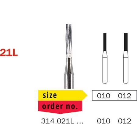 Diaswiss FG Tungsten Carbide Long Flat End