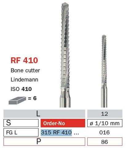 Diaswiss FG Surgical Diamond Long RF410/016