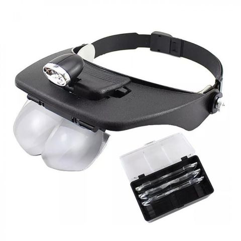 Headloupe - Super Magnifier w/4 Lens Plates