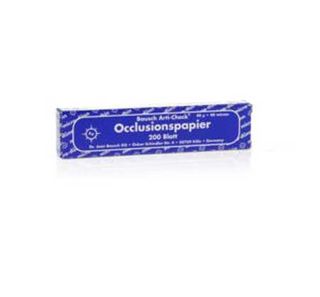 BK 09 Bausch Articulating Paper 40 micron Blue