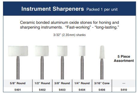 Instrument Sharpener Stone Assortment