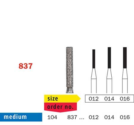 Diaswiss HP Long Flat Fissure 837 Diamond