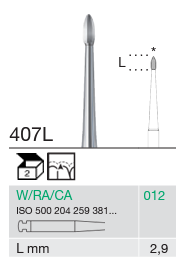 Busch RA Longlife Perio - Pro 407L/012