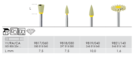 Step 2 - Busch Diamond Impregnated Ceramic Polishe