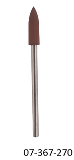 Shofu Sil/Carb Small Mounted Bullet Brownie