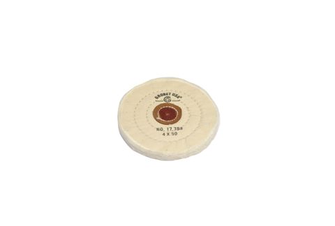 Mop Finex Muslin Buff - 2 Stitched 4"x 30 Ply