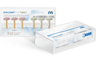 EVE DiaComp Plus RA Twist Set - 6pcs