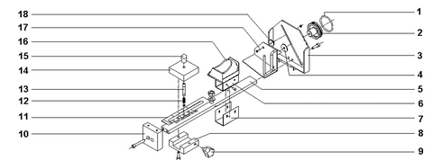 Dentalfarm Crucible Support for Rotojet No.6