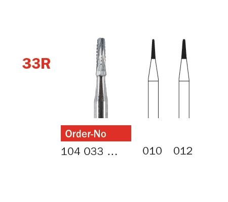 Prima HP Tungsten Carbide Tapered Fissure