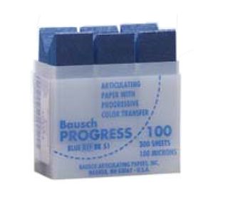 BK 51 Progressive Bausch Articulating Paper Blue