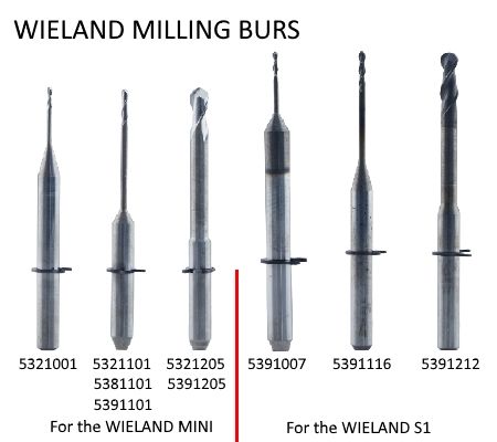Weiland 40mm Mini Diamond Milling Bur