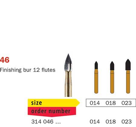 Diaswiss FG T/Carbide Finishing 46