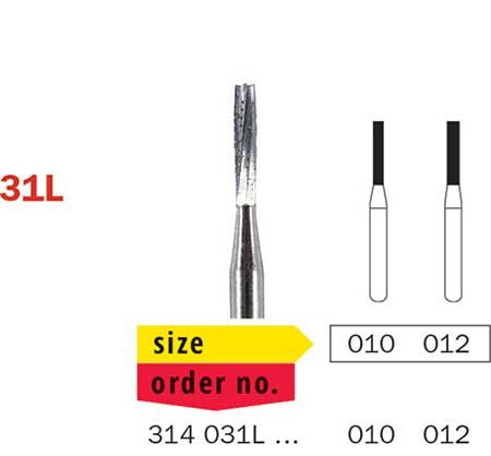 FG Tungsten Carbide Long Flat End 31L