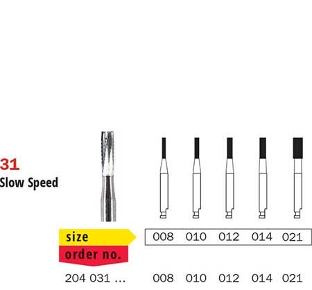 Diaswiss RA Tungsten Carbide Flat End 31