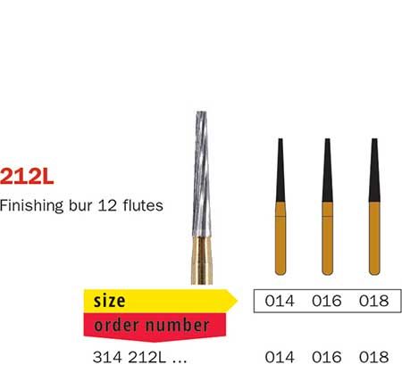 Diaswiss FG T/Carbide Finishing 212L