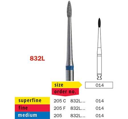 Diaswiss RA Perio Bullet 832L Diamond