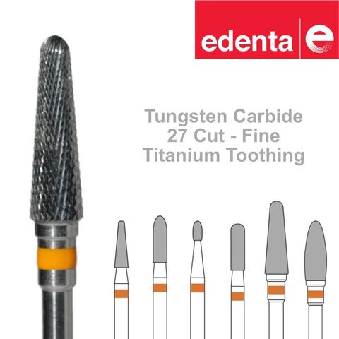 Edenta TC Cutter Titanium Toothing Fine