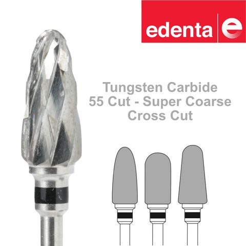 Edenta TC Cutter Cross Cut Super Coarse