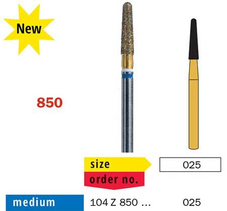 Diaswiss HP Taper Diamond For Zirconia 850/025