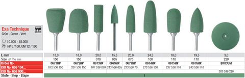 Edenta Silicone Polisher Coarse