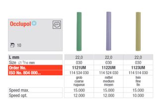 Edenta Occlupol Startec 1122 Medium 30mm