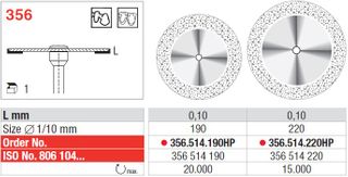 Edenta Superflex Diamond Disc 22 Fine