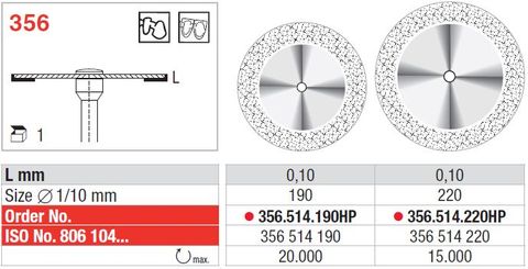 Edenta Superflex Diamond Disc 356