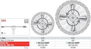 Edenta Flex Diamond Disc 30mm Medium