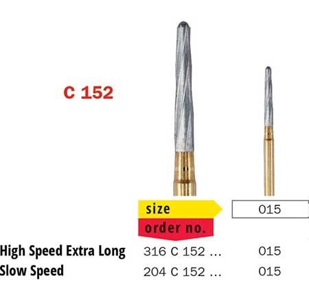 Diaswiss Surgical Bur X-Long Tapered C152