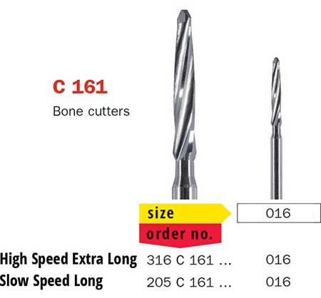 Surgical Bur Lindemann X-Long Tapered C161