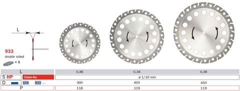 Diaswiss Flexible Double Sided Diamond Disc