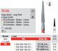 Edenta FG T/Carbide Finishing 135