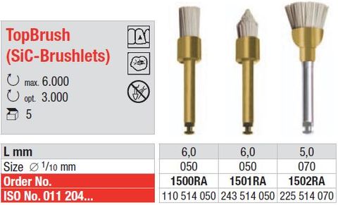 Edenta Silicone Polishing Brush