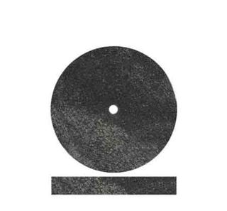 Dedeco Black Rubber Wheels Hard 5000 (Box 100)