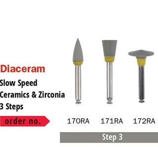 Diaswiss Ceramic Polisher K/Edge Wheel Step3 172RA
