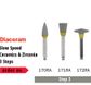 Diaswiss RA 3 Step Ceramic Polishers + Zirconia