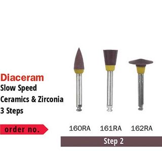 Diaswiss Ceramic Polisher K/Edge Wheel Step2 162RA
