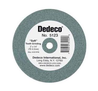 Dedeco Traditional Lathe Wheel Green 76 x 9.5mm