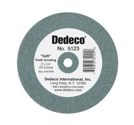 Dedeco Traditional Lathe Wheel Green 76 x 9.5mm