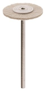 Hatho White Goat Hair Brush Extra Soft 19mm Pkt 12