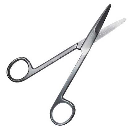 Argus Mayo Operating Scissor Straight 15.5cm